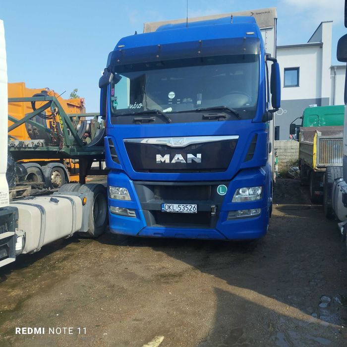 MAN TGX 18.400  mega rama pod zabudowe