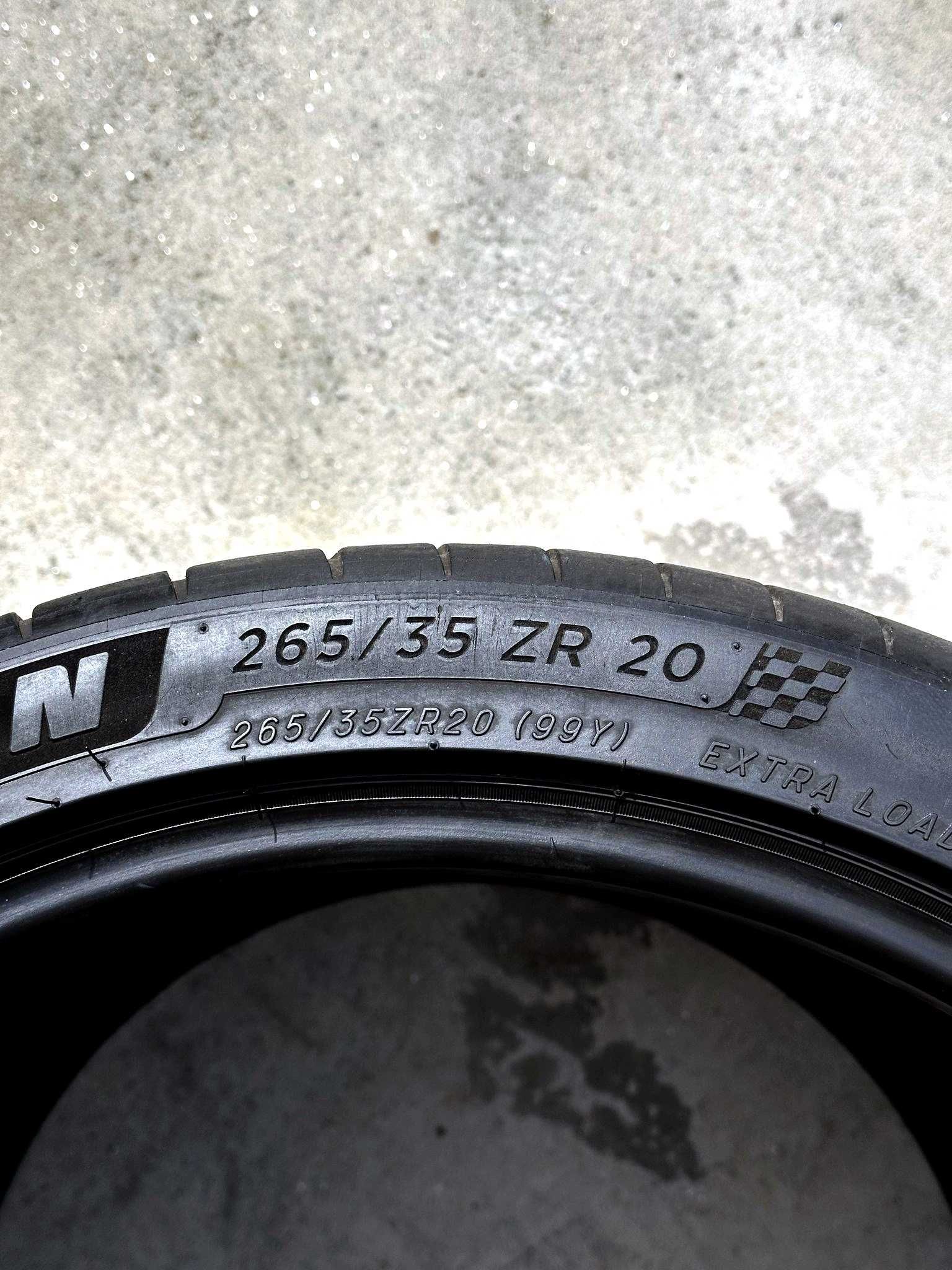 Pneus Michelin Pilot Sport 4S - 265/35/20 - Excelentes