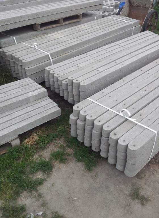 Słupek betonowy/słupki betonowe/siatka leśna/2.2m 23zł/PRODUCENT