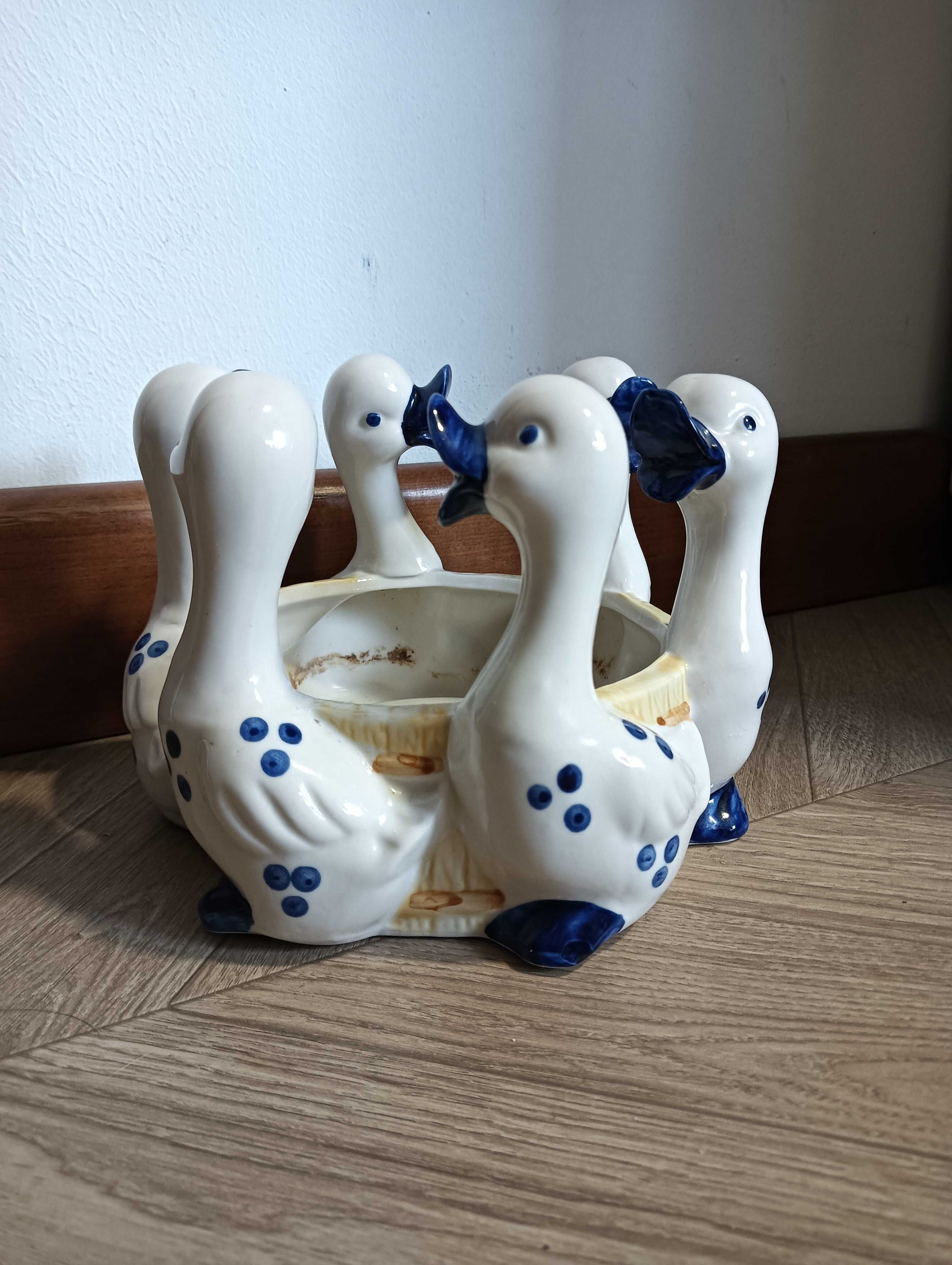 Naczynie porcelanowe gąski kaczki misa, pojemnik