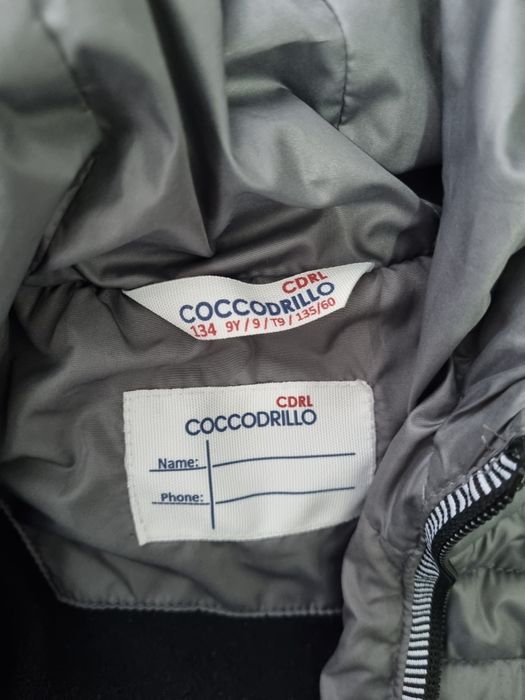 Coccodrillo lekka kurtka zimowa chłopięca rozm 134, jak nowa!