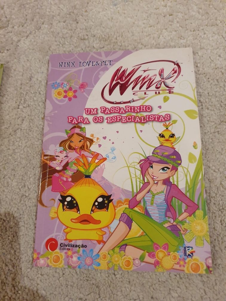 Livro Winx, colecção Love & Pets