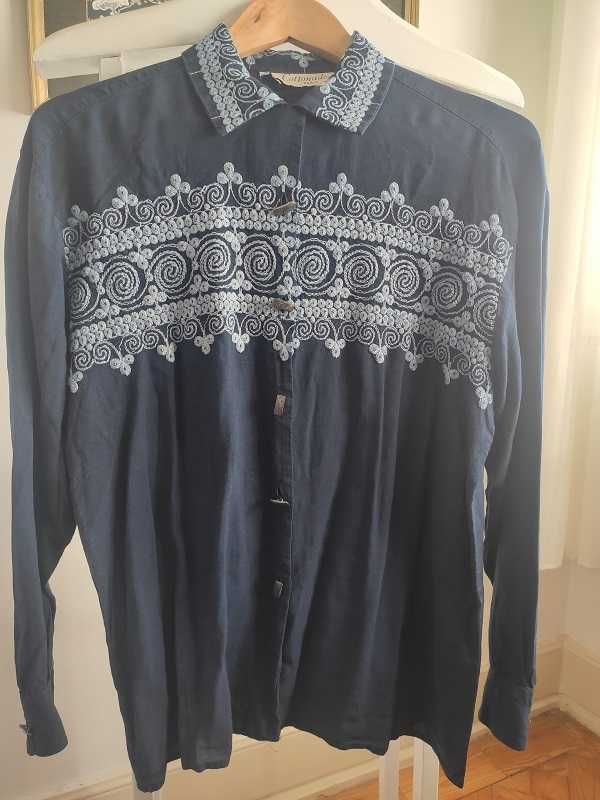 Camisa vintage anos 70