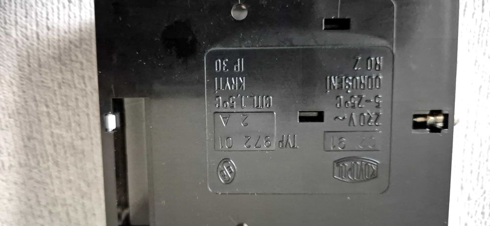 Sterownik kotła pieca gazowego rego mechaniczny