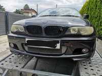 Bmw e46 m-pakiet  zderzak przedni coupe cabrio black saphire przód