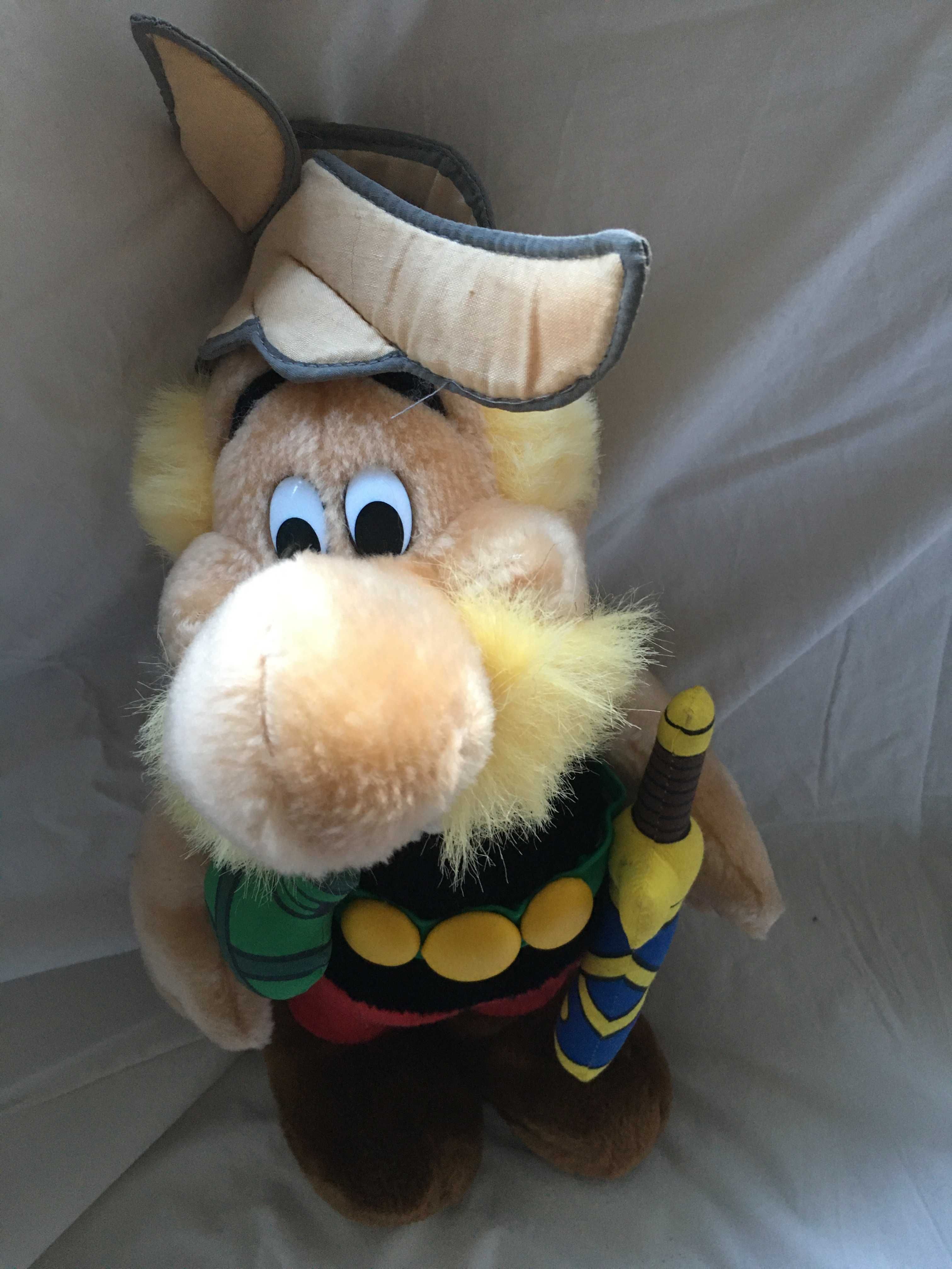 boneco de peluche da serie Asterix-o Asterix-novo a estrear