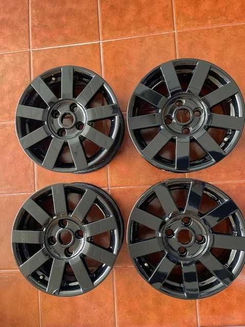 Vendo Jantes Especiais 15 Ford Preto Brilho 4x108