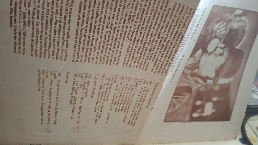 António Ole design artes plásticas publicação 1988 arte