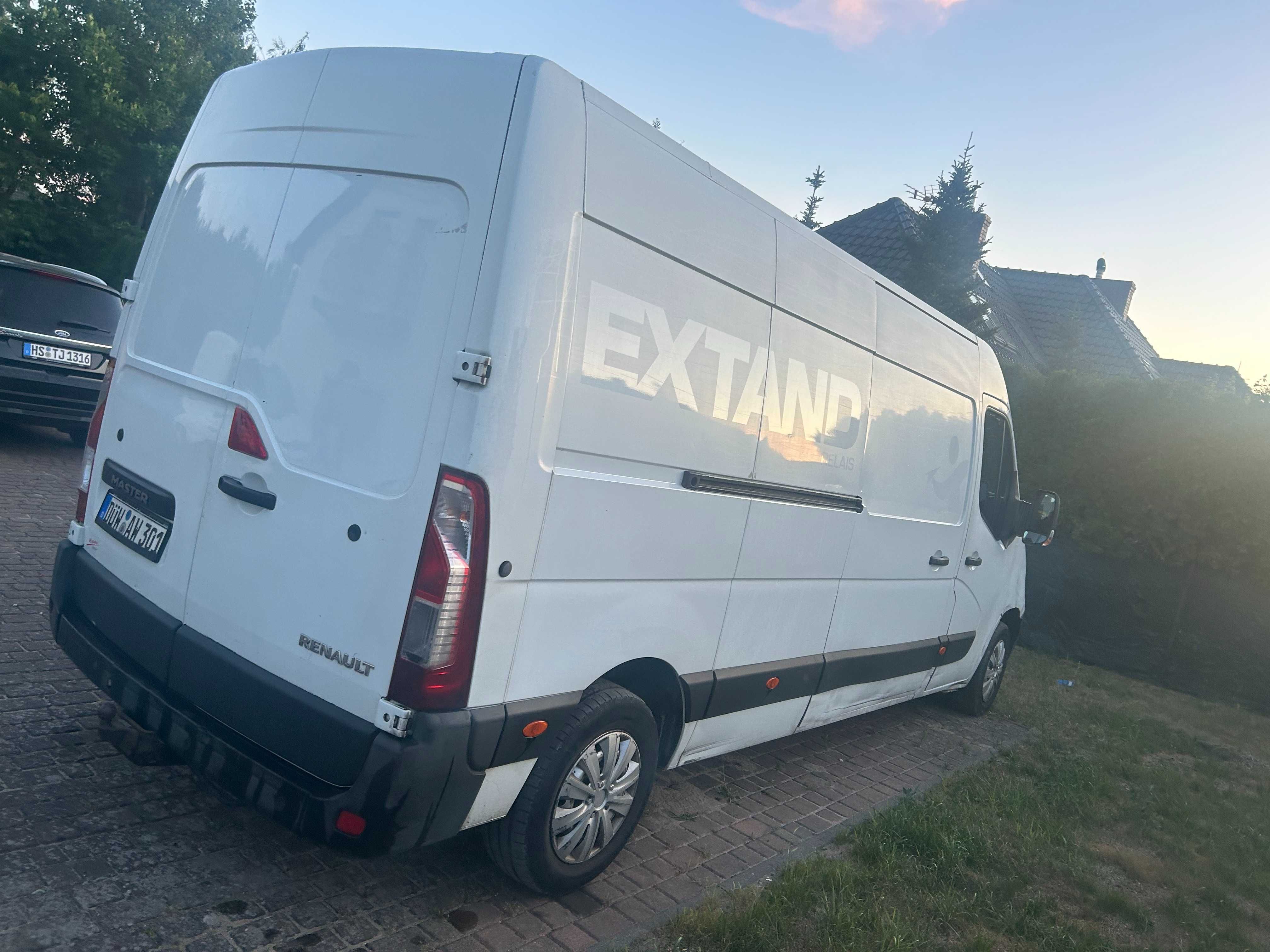 Renault Master na niemieckich blachach