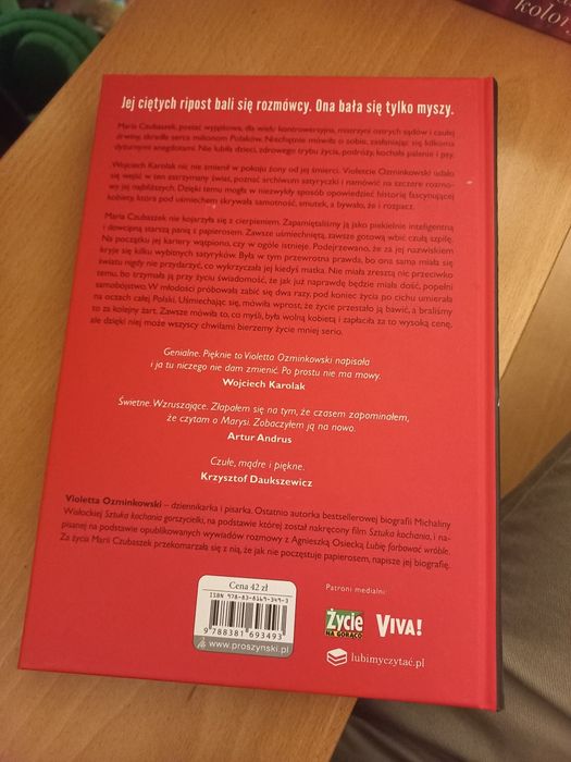 Maria Czubaszek w coś trzeba nie wierzyć