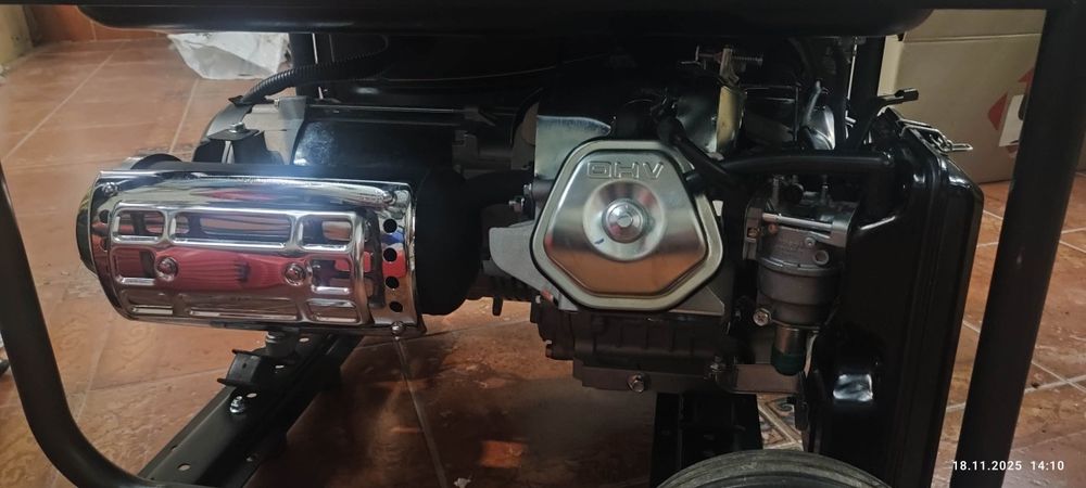 Комплект GX-70E  Dnipro-M  генератор бензиновий   7,5 кВт та новий газ