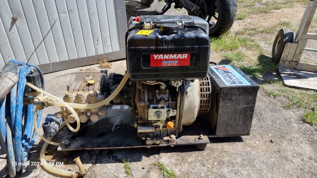 Myjka wysokociśnieniowa yanmar 200bar interpump  karcher 200bar diese