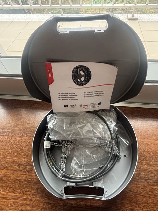 Correntes de Neve 9mm – Novas, Nunca Usadas