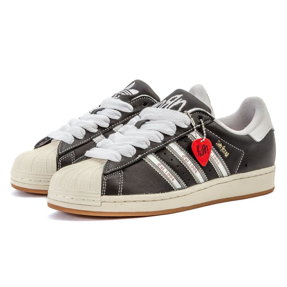 Adidas Korn X Superstar 30th Anniversary Ih1313 37-45 Black White