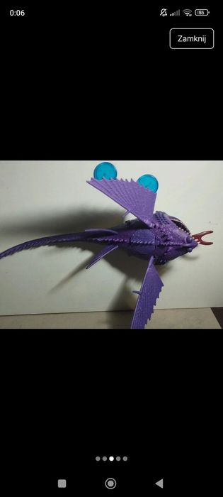 Spin master figurka jak wytresować smoka dragons kolekcjonerska thunde