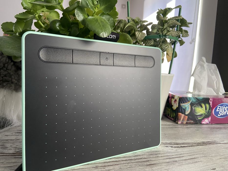 Графічний планшет Wacom Intuos S (CTL-4100) Mint + перо і US
