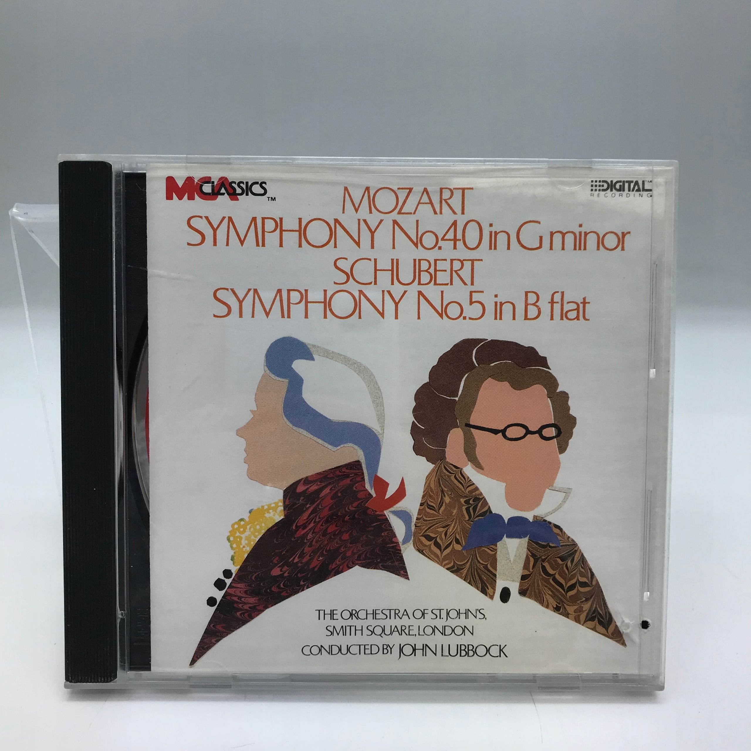 Cd - Mozart/Schubert - Symphony No. 40 In G Minor