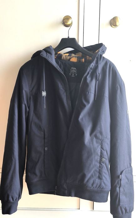 Casaco Azul Marinho da Bershka