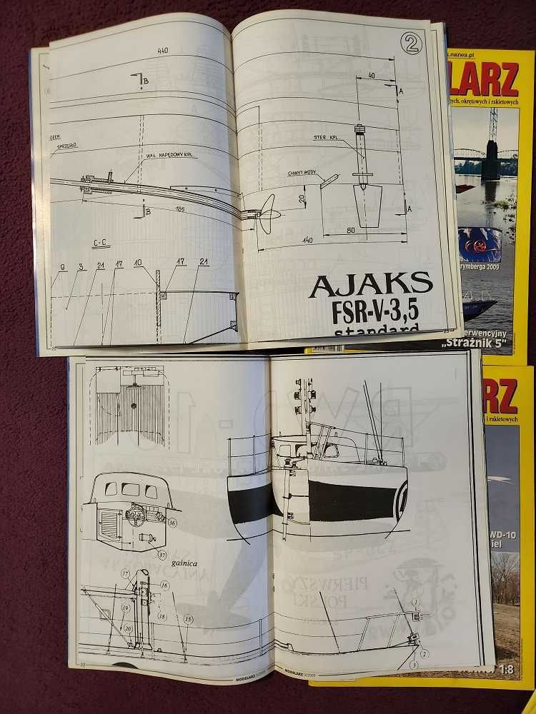 Modelarz rok 2009 komplet 12 numerów