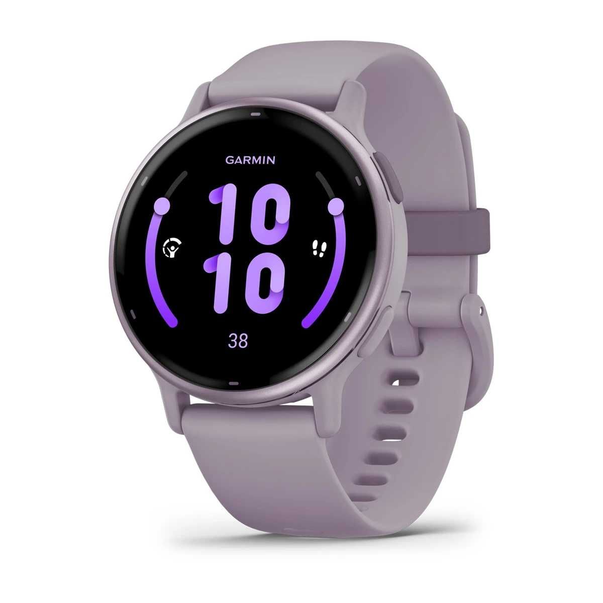 Garmin vivoactive 5 з алюмінієвим безелем металік орхідея 010-02862-13