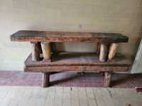 Ława drewniana ogrodowa meble ławy 200x40x50
