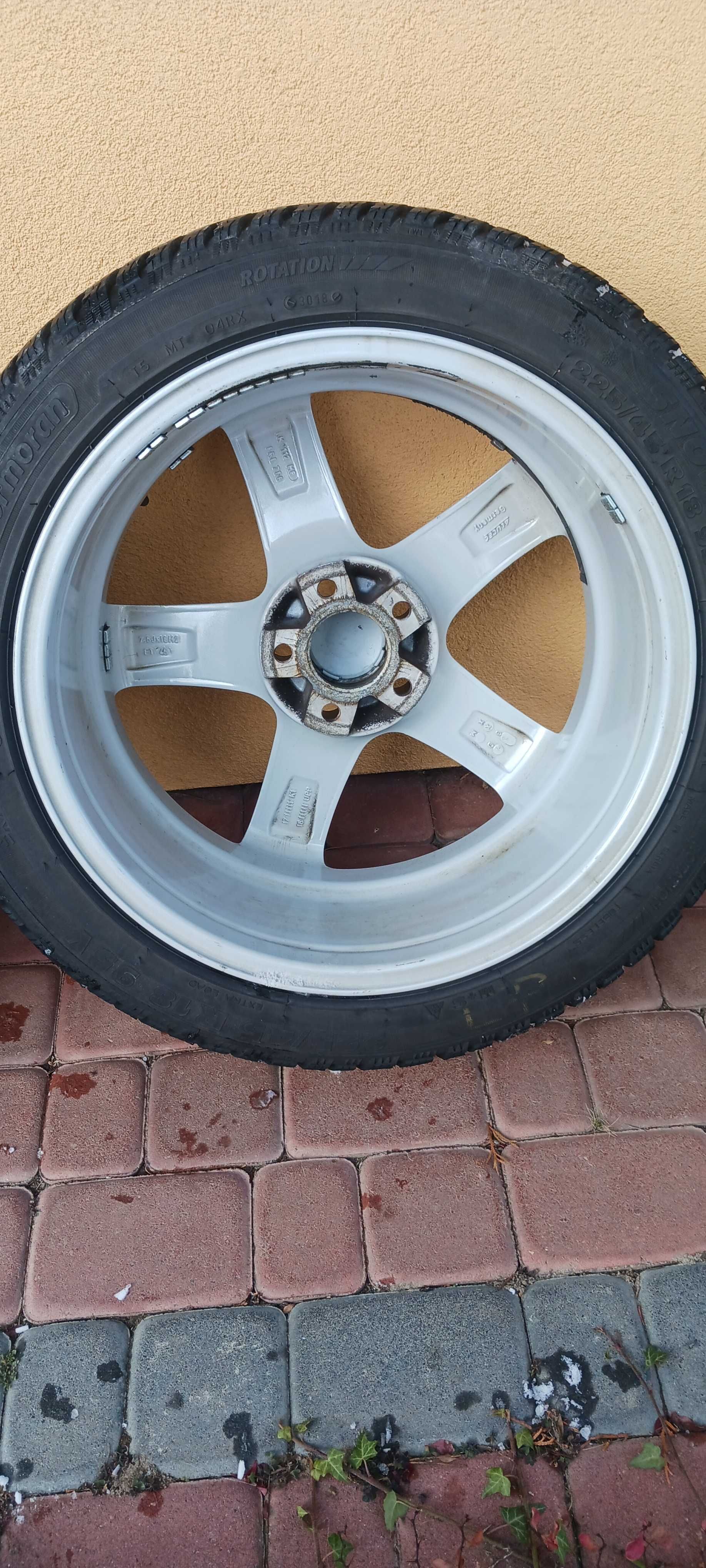 Alufelgi koła 18" 5x112 audi vw mercedes skoda + opony