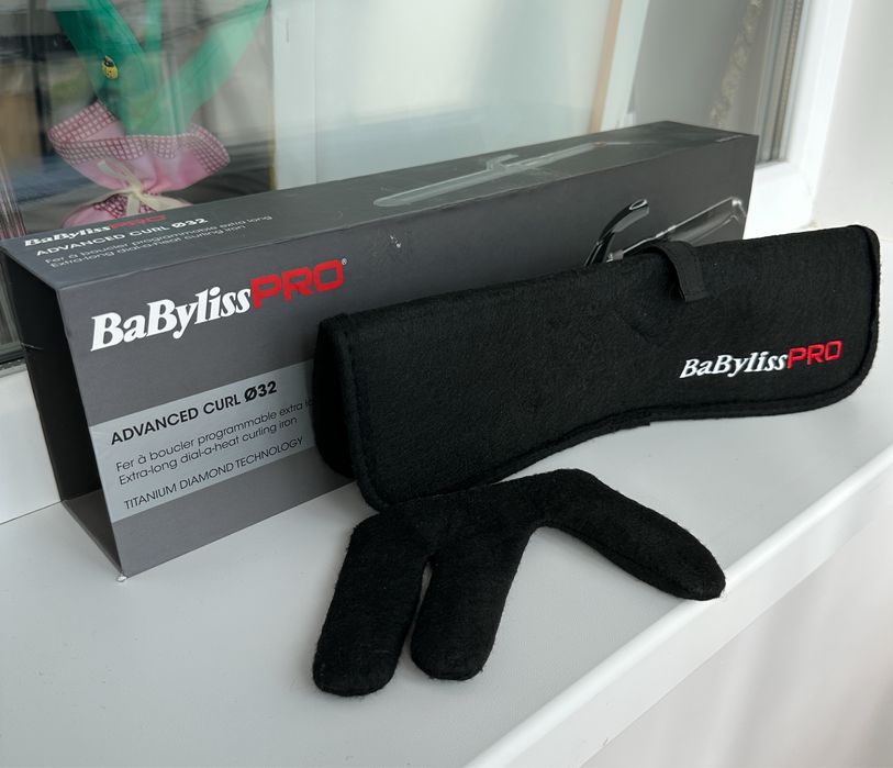 Плойка BaByliss PRO 32mm Titanium Diamond Extra Long