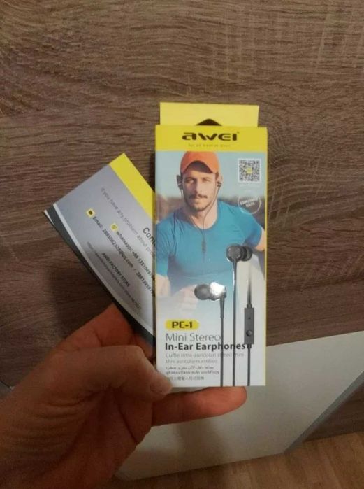 Auriculares awei pc 1 novos