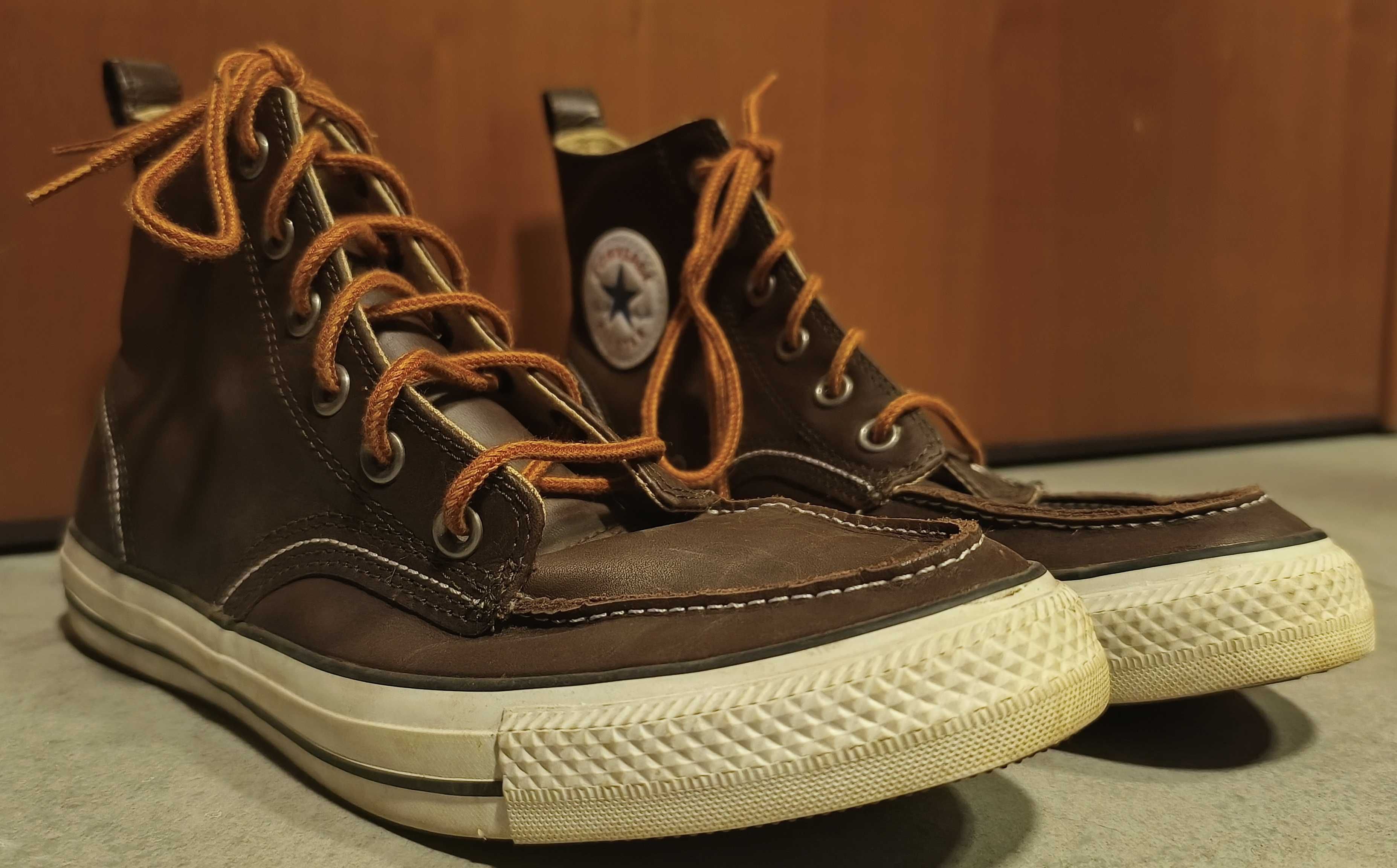 converse chuck taylor all star classic boot hi top chocolate 43