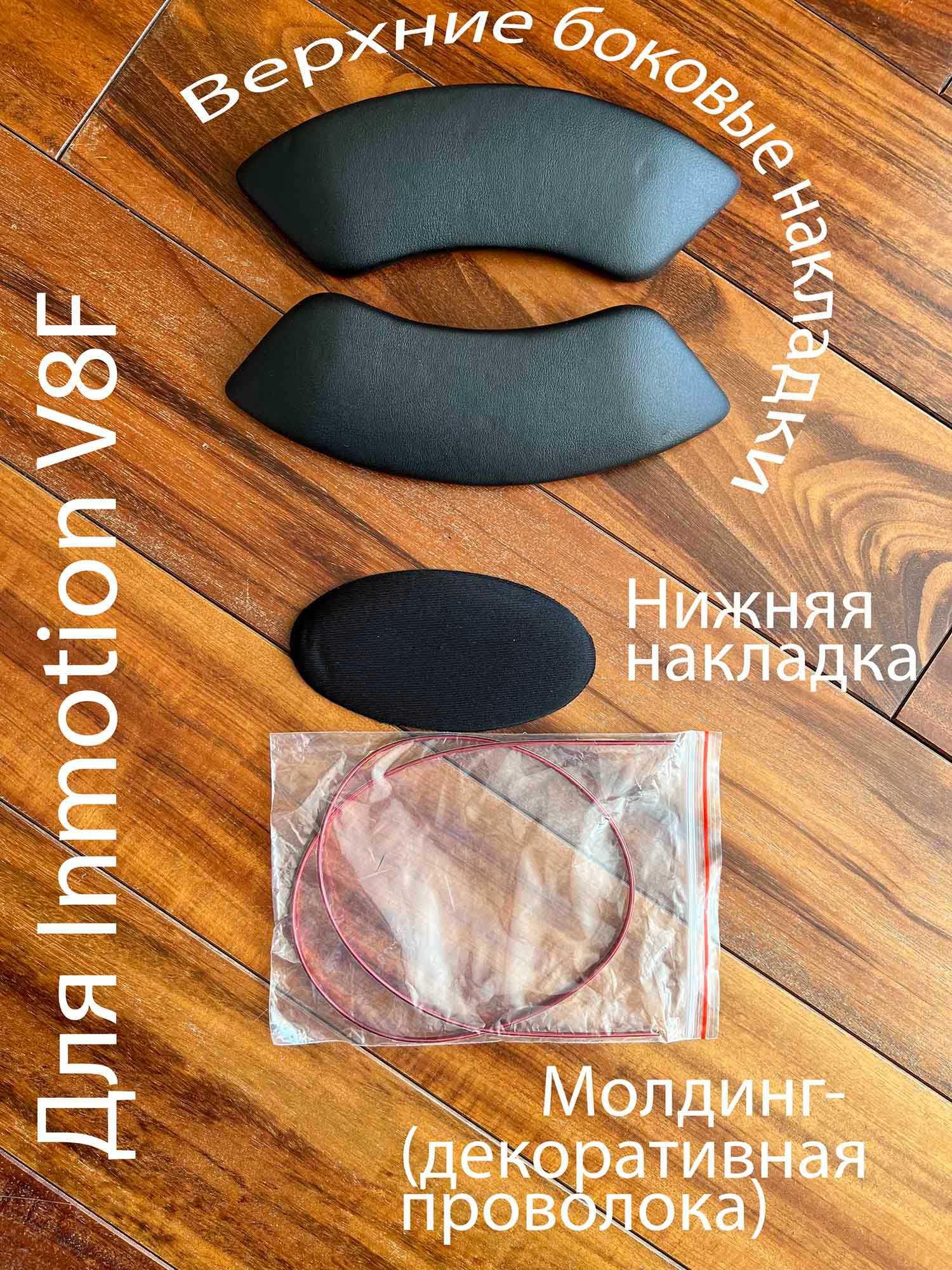 Левая защитная крышка на моноколесо  Inmotion V8F и сопутствующие ЗП