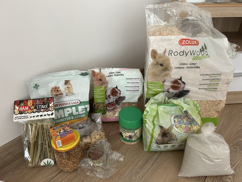 Klatka dla gryzoni 60 x 30 x 40 + AKCESORIA