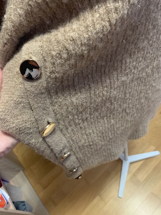 Sweter z wełną merino i moherem