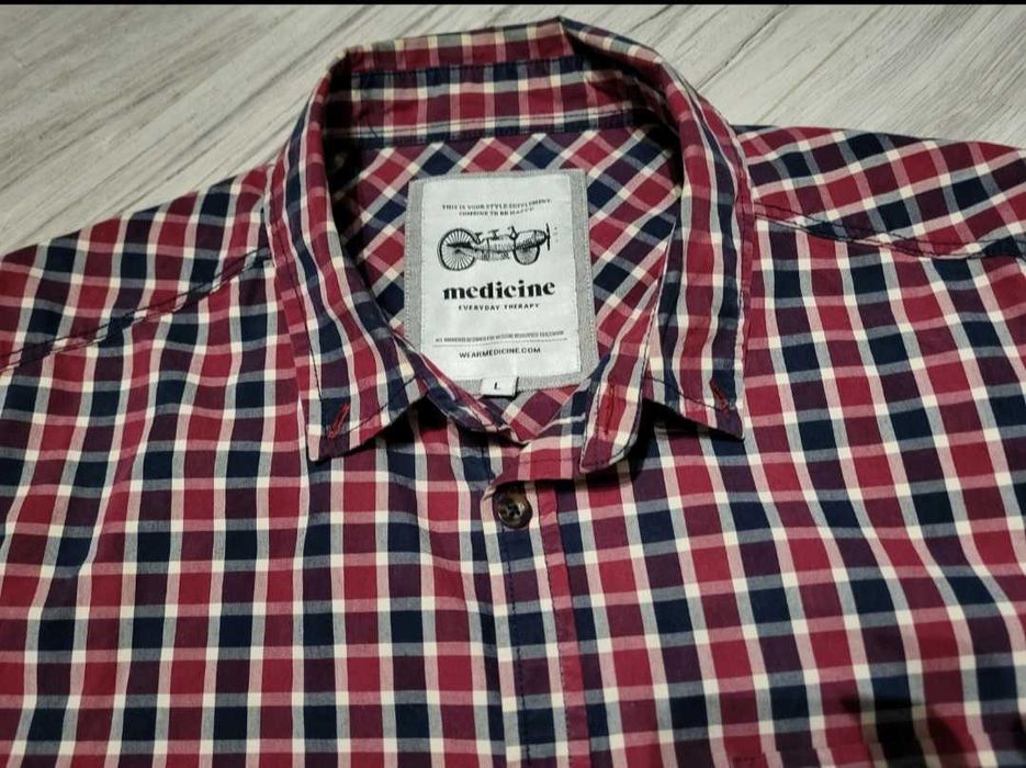 Koszula męska w kratkę Medicine L