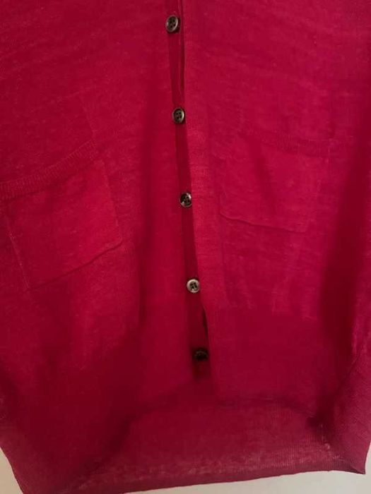 Sweterek rene lezard 38 m lniany len premium