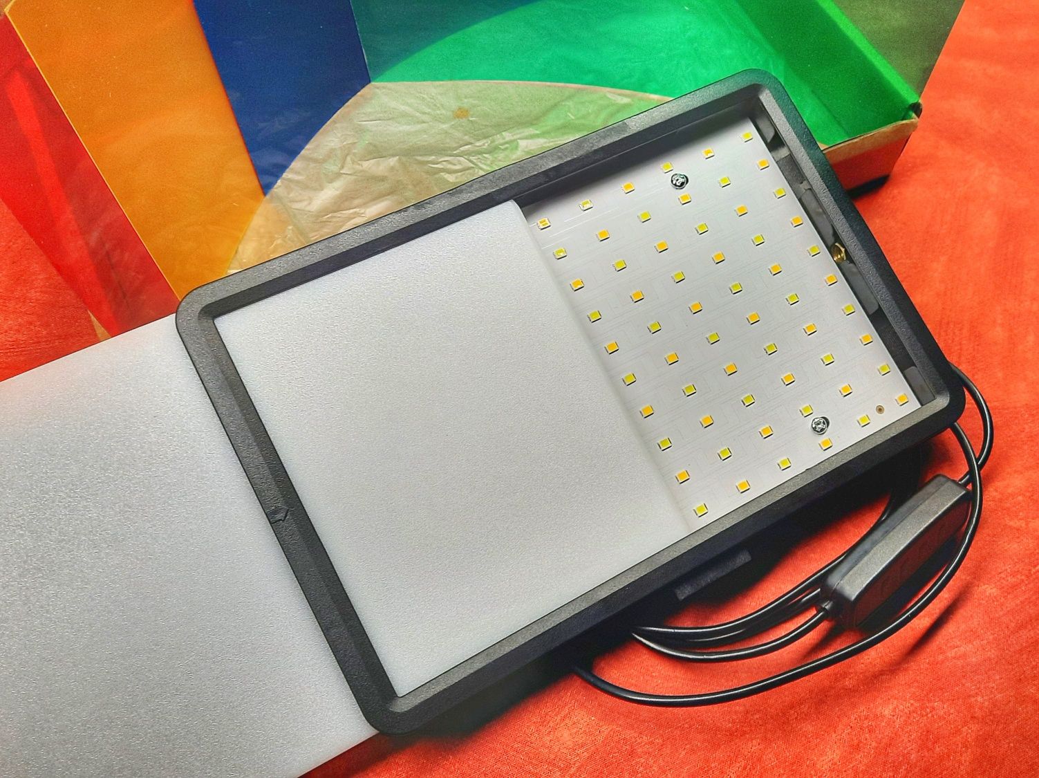 LED светильник USB и димером