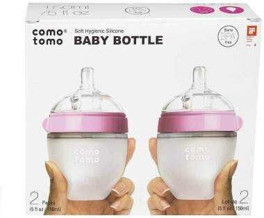 2шт. набір Como Tomo силіконові дитячі пляшечки бутылочки по 150мл