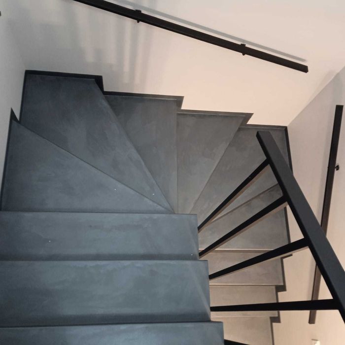 Schody z mikrocementu