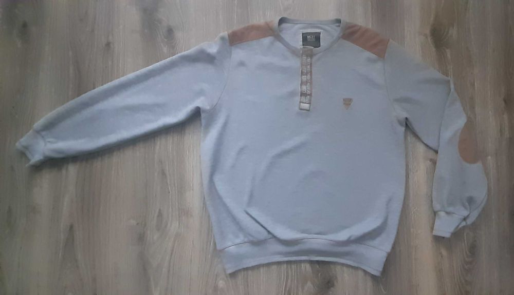 Sweter Męski szary XL