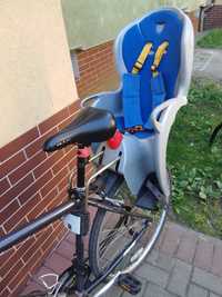 Fotelik rowerowy Hamax Sleepy z pochyleniem.