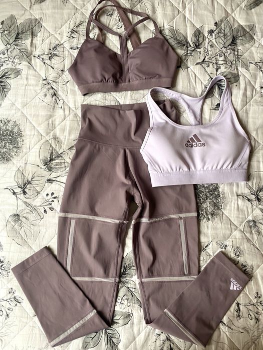 Комплект лосины , топы Adidas (оригинал)
