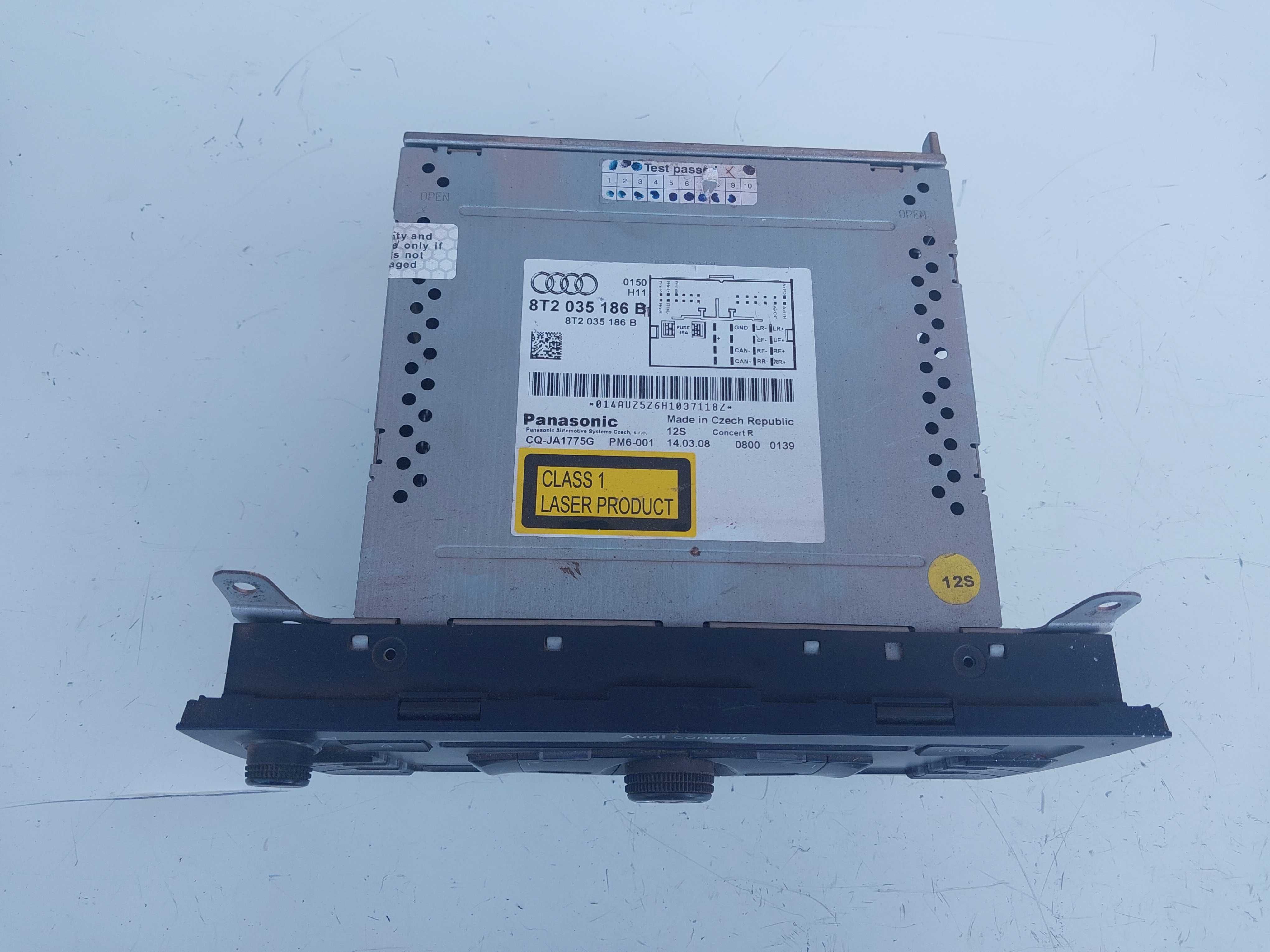 Radio Audi a4 b8 8T2,035,186B A5 Oryginał WYSYŁKA