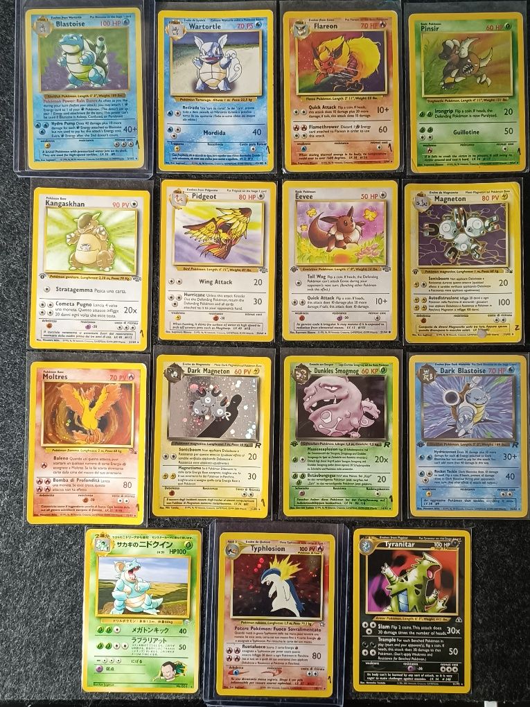 Cartas Pokémon raras