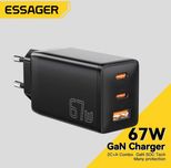 Быстрая Зарядка для телефона смартфона essager usb c 67вт юсб с baseus
