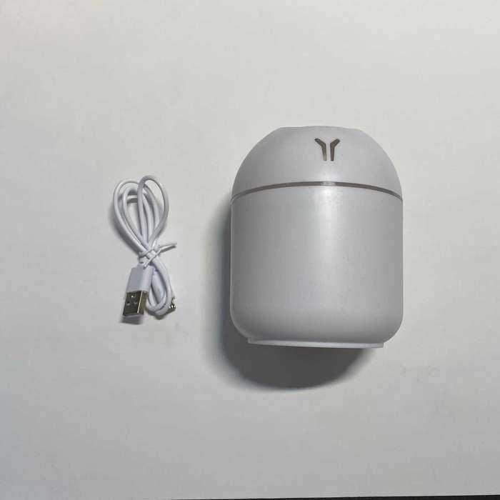 Nawilżacz ultradźwiękowy biały kolorowe podświetlenie + kabel USB
