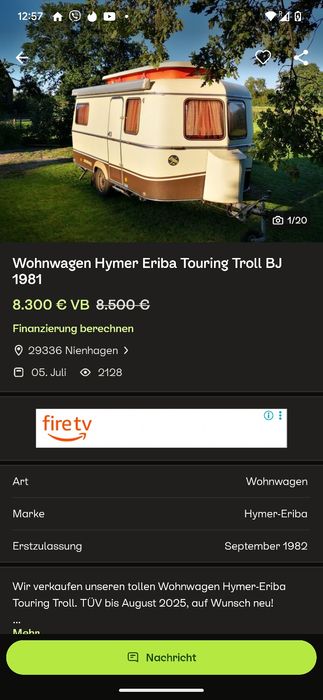 Продається будинок на колесах  на Україніській реєстрації