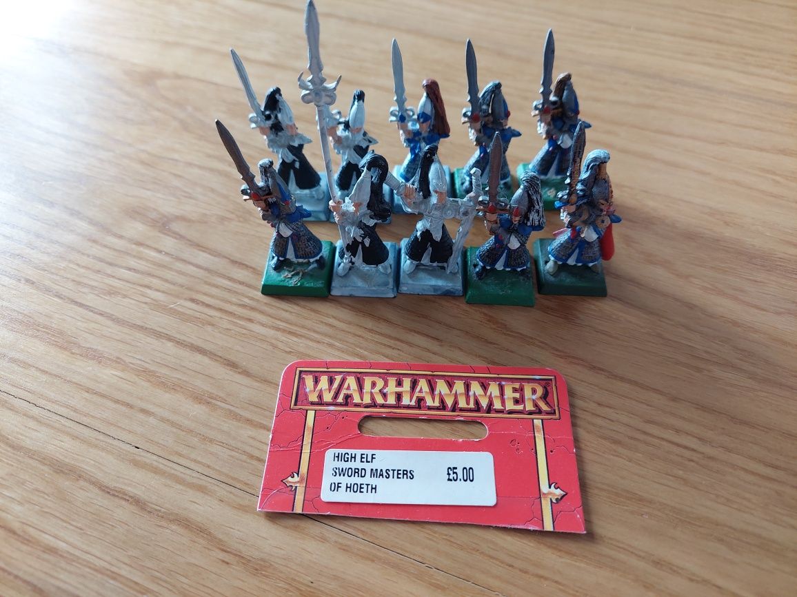 Warhammer high elves swordmasters of Hoeth