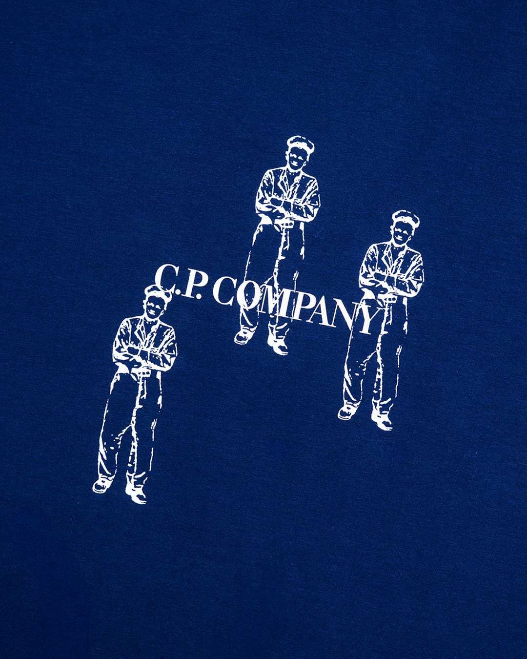 Футболка C.P. Company Graphic British Sailor T-Shirt Blue