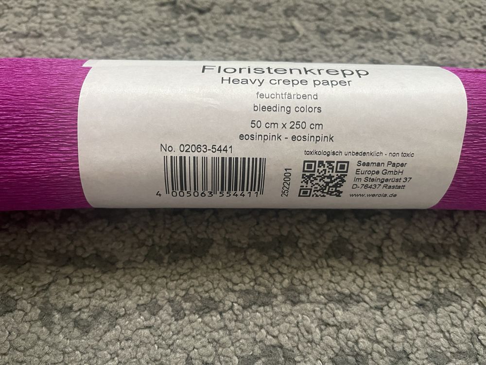 Papel crepe florista 50x250cm
