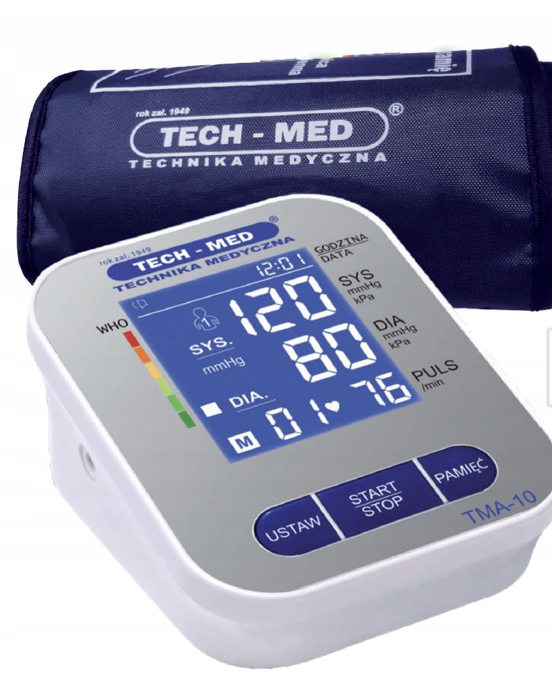 Ciśnieniomierz elektroniczny TECH-MED TMA-10 na ramię