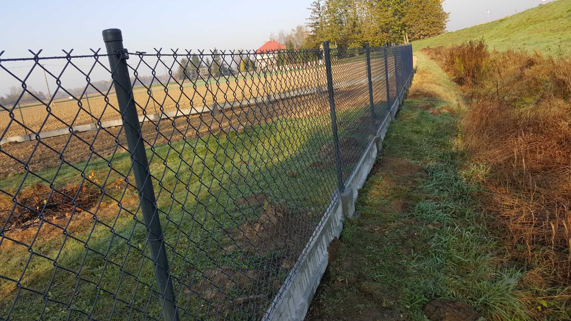 Siatka ogrodzeniowa ISuper Cena Ocynk+PCV 15 zł mb wys.1.5m